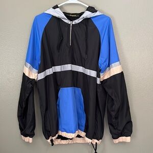Healers X Staydium color block windbreaker.